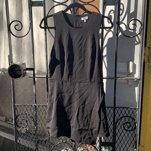 TOBI black formal romper